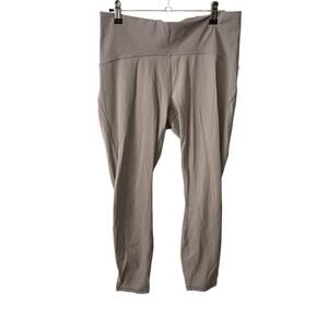 Lululemon 10 Train Times Pant Light Gray Activewear Leggings Workout